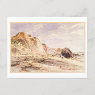 Gay Head, Martha's Vineyard Vintage Gemälde Postkarte