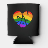 Gay Heart Dosenkühler (Vorderseite)