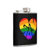 Gay Heart Flachmann (Rechts)