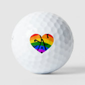 Gay Heart Golfball (Vorderseite)