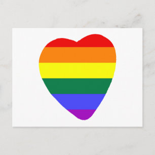 Gay Heart Postkarte