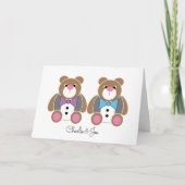 Gay Hochzeitstag gratulieren Karte (Vorderseite)