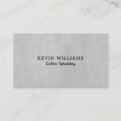 Gay Imitate Ledertextur Visitenkarte (Vorderseite)