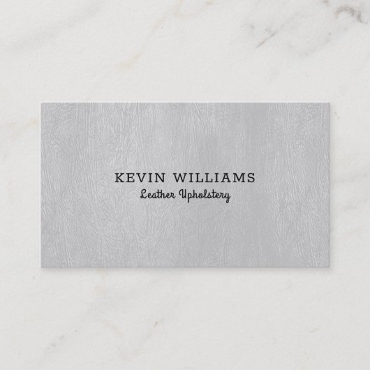 Gay Imitate Ledertextur Visitenkarte (Vorderseite)