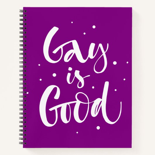 Gay is Good Notizblock (Vorderseite)