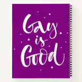 Gay is Good Notizblock (Rückseite)