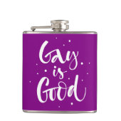 Gay ist gut flachmann (Vorderseite)