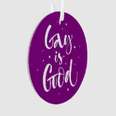 Gay ist gut ornament (Vorderseite)