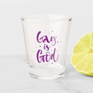 Gay ist gut schnapsglas