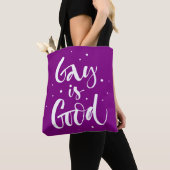 Gay ist gut tasche (Von Nahem)