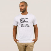 GAY IST KEIN LEBENSLANGER T - Shirt (Vorne ganz)