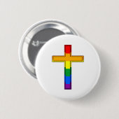 Gay-Kreuz Button (Vorne & Hinten)