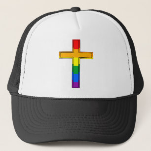 Gay-Kreuz Truckerkappe