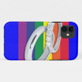 Gay Lesbian Wedding Case-Mate iPhone Hülle (Rückseite (Horizontal))