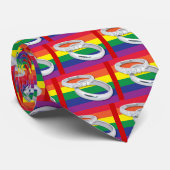 Gay Lesbian Wedding Krawatte (Gerollt)