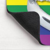 Gay Lesbian Wedding Mousepad (Ecke)