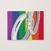 Gay Lesbian Wedding Puzzle (Horizontal)