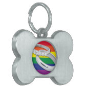 Gay Lesbian Wedding Tiermarke (Vorderseite links)