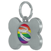 Gay Lesbian Wedding Tiermarke (Vorderseite rechts)
