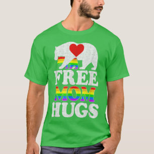 Gay LGBT Pride Mama Bear für Frauenfreie Mama Hugs T-Shirt