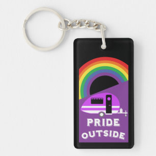 Gay LGBTQ Camping Geschenke Schlüsselanhänger