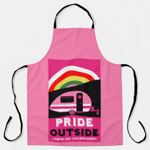 Gay LGBTQ Camping Geschenke Schürze