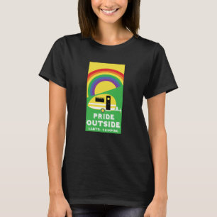 Gay LGBTQ Camping Geschenke T-Shirt