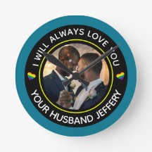  Gay LGBTQ Photo Wedding Couple Personalize   