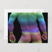 Gay Liebe Postkarte (Vorne/Hinten)