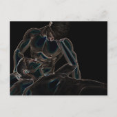 Gay-Liebe Postkarte (Vorderseite)