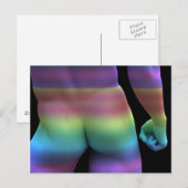 Gay Liebe Rainbow Postkarte (Vorne/Hinten)