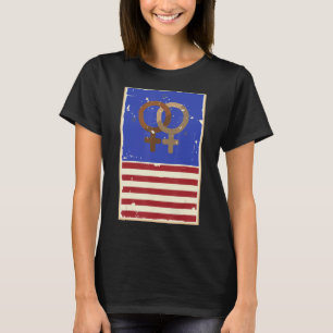 Gay Liebe USA Pride LGBTQ+ Niedliche Ästhetik T-Shirt