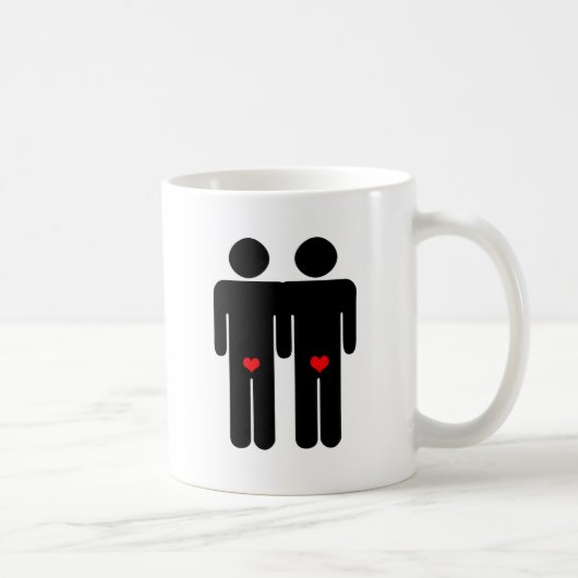 GAY LOVERS (2) KAFFEETASSE (Rechts)