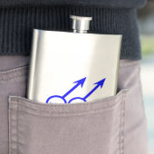 Gay Lovers Anpassbare Flasche Flachmann (Beispiel)