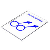 Gay Lovers Anpassbare Notebooks Notizblock (Linke Seite)