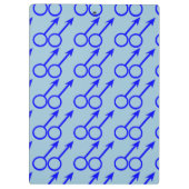 Gay Lovers Clipboard Klemmbrett (Rückseite)