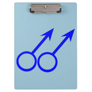 Gay Lovers Clipboard Klemmbrett