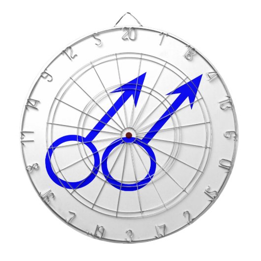Gay Lovers Dartboard Dartscheibe (vorne)