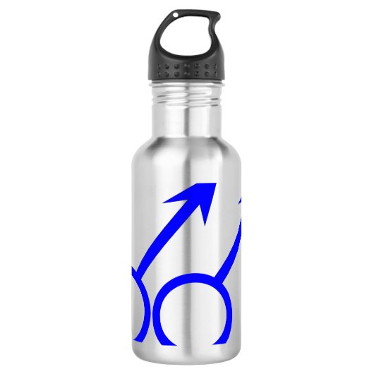 Gay Lovers Edelstahlflasche (Vorderseite)