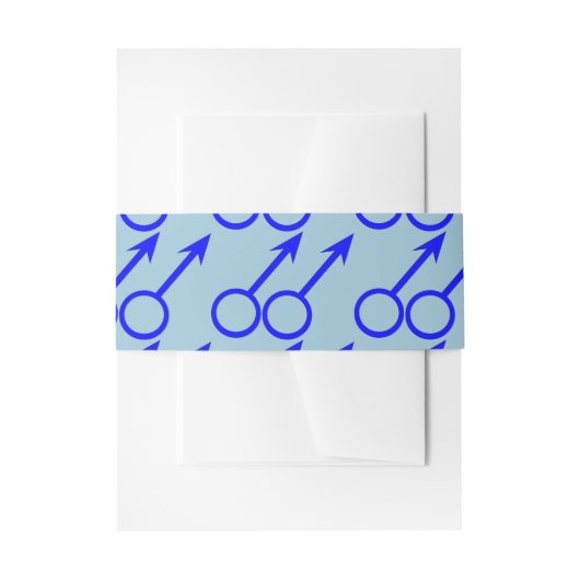 Gay Lovers Einladung Bly Band (Vorderseite Beispiel)