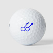 Gay Lovers Golf Ball (Vorderseite)