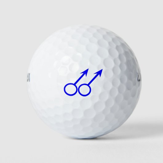 Gay Lovers Golf Ball (Vorderseite)