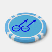Gay Lovers individuell anpassbar Pokerchips (Einzeln)