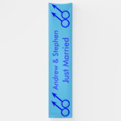Gay Lovers Personalisiert Banner (Vertikal)