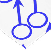 Gay Lovers Table Runner Kurzer Tischläufer (Ecke)