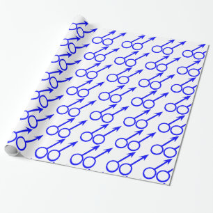 Gay Lovers Wrapping Paper Geschenkpapier