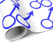 Gay Lovers Wrapping Paper Geschenkpapier (Rolleneckpunkt)