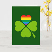 Gay Lucky Clover Karte (Gelbe Blume)