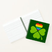 Gay Lucky Clover Notizblock (Innenseite)