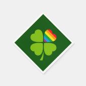 Gay Lucky Clover Serviette (Ecke)